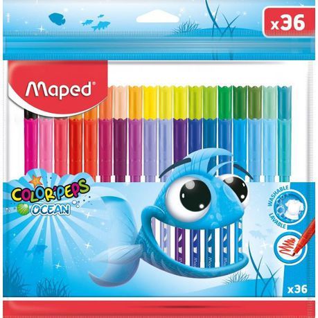 MAPED PULSE Felt Pen Ocean ST=36col  MD-845725