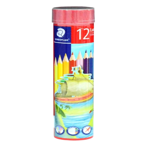 STAEDLER Luna Color Pencil Cylinder 12col ST-136-MC12