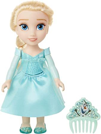 Jakss Frozen 2 Petite Elsa With Comb, Multi Color