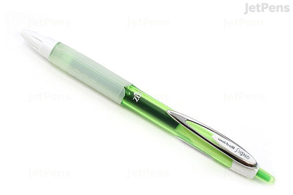 Uni Ball Signo  Retractable Gel Pen  0.7 mm  Green