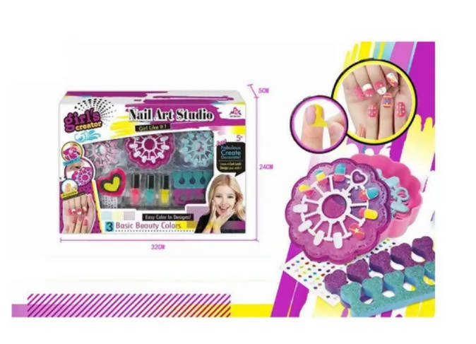 Game To Apply Nails Beauty Salon Toy Girl