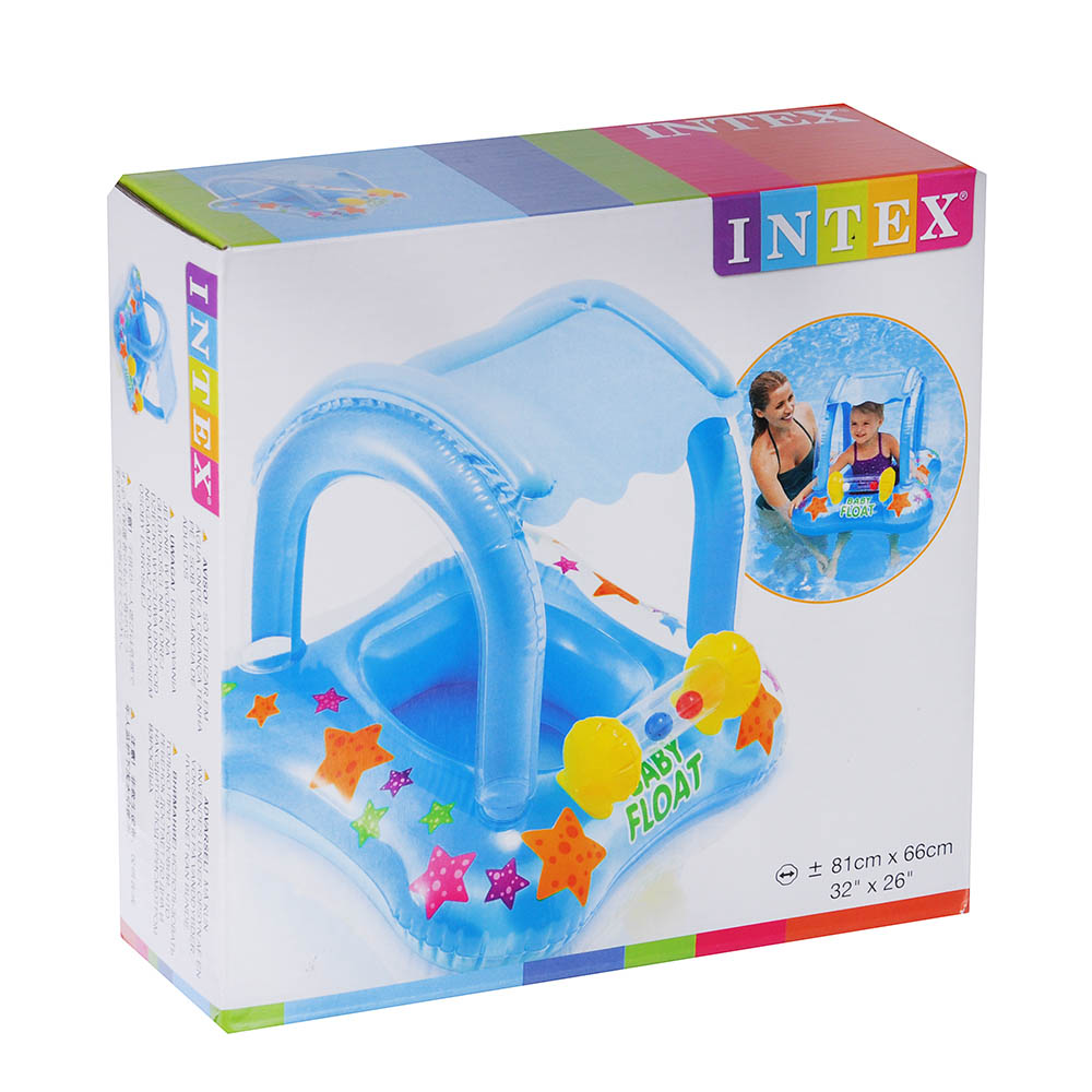 Intex 81x66cm Baby Boat Kiddie Float