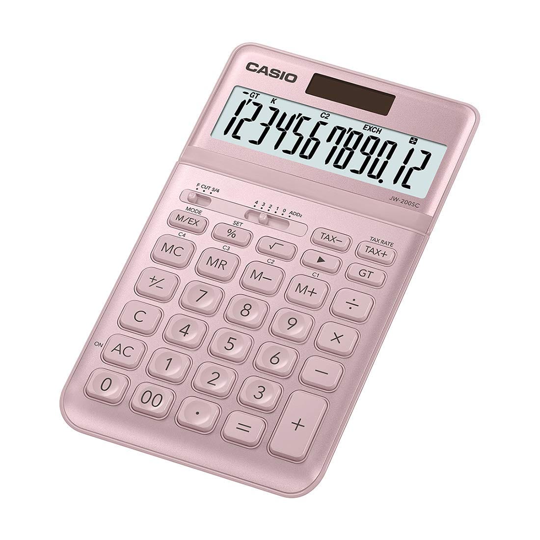 Casio Calculator Desk Type Compact Tilt Display 12 digits