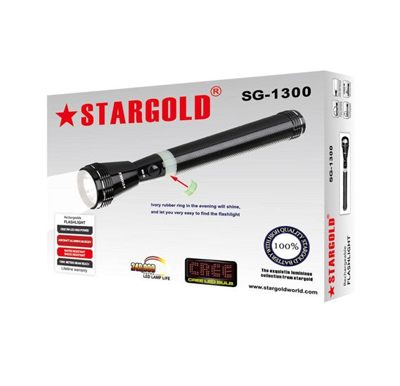 Stargold Rechargeable LED Flashlight