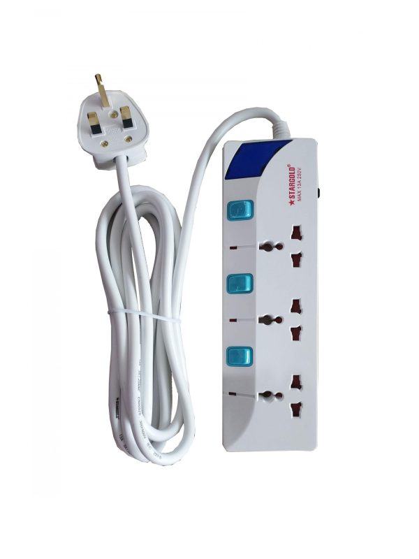 Stargold  Extension Cord - SG-853 | Home Appliance & Electronics | Halabh.com