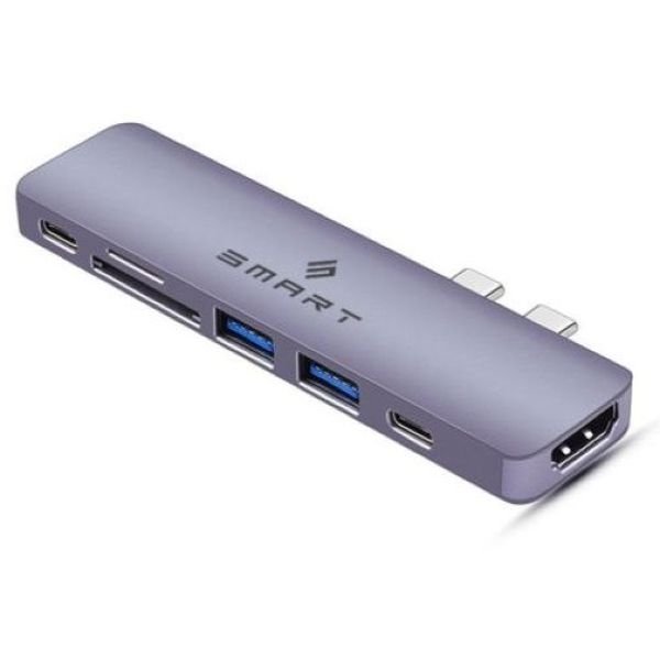 Smart SMHBC7TB Premium 7 in 1 Thunderbolt USB C Hub