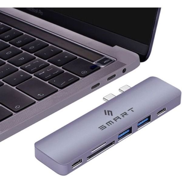 Smart SMHBC7TB Premium 7 in 1 Thunderbolt USB C Hub