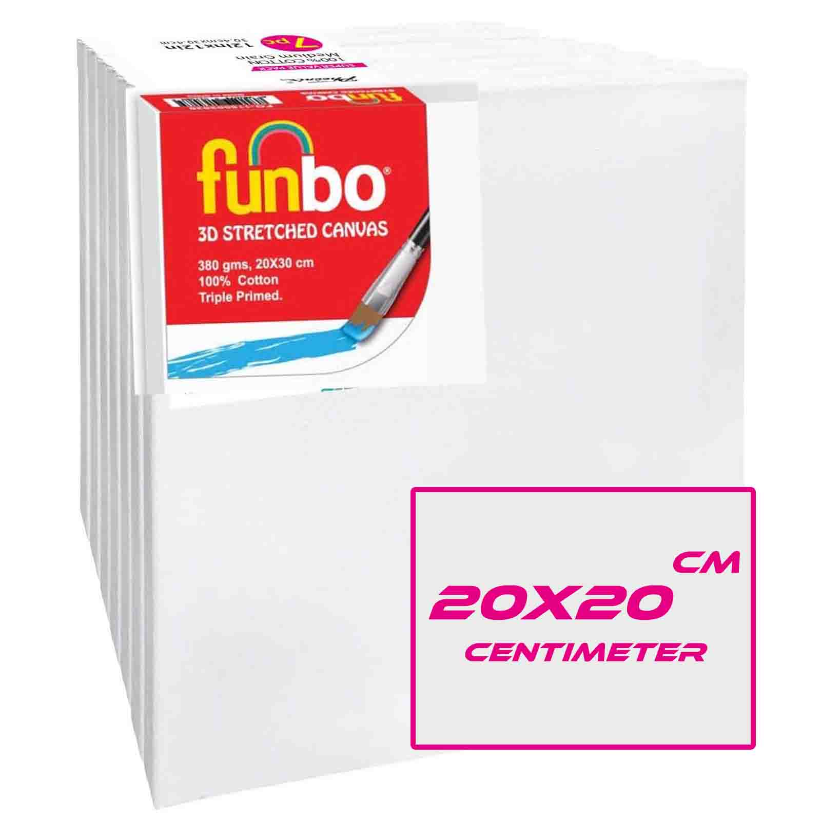 Funbo Art Stretched 3D Canvas 380gms