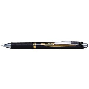 Pentel EnerGel Permanent 0.5mm Black Security Pen