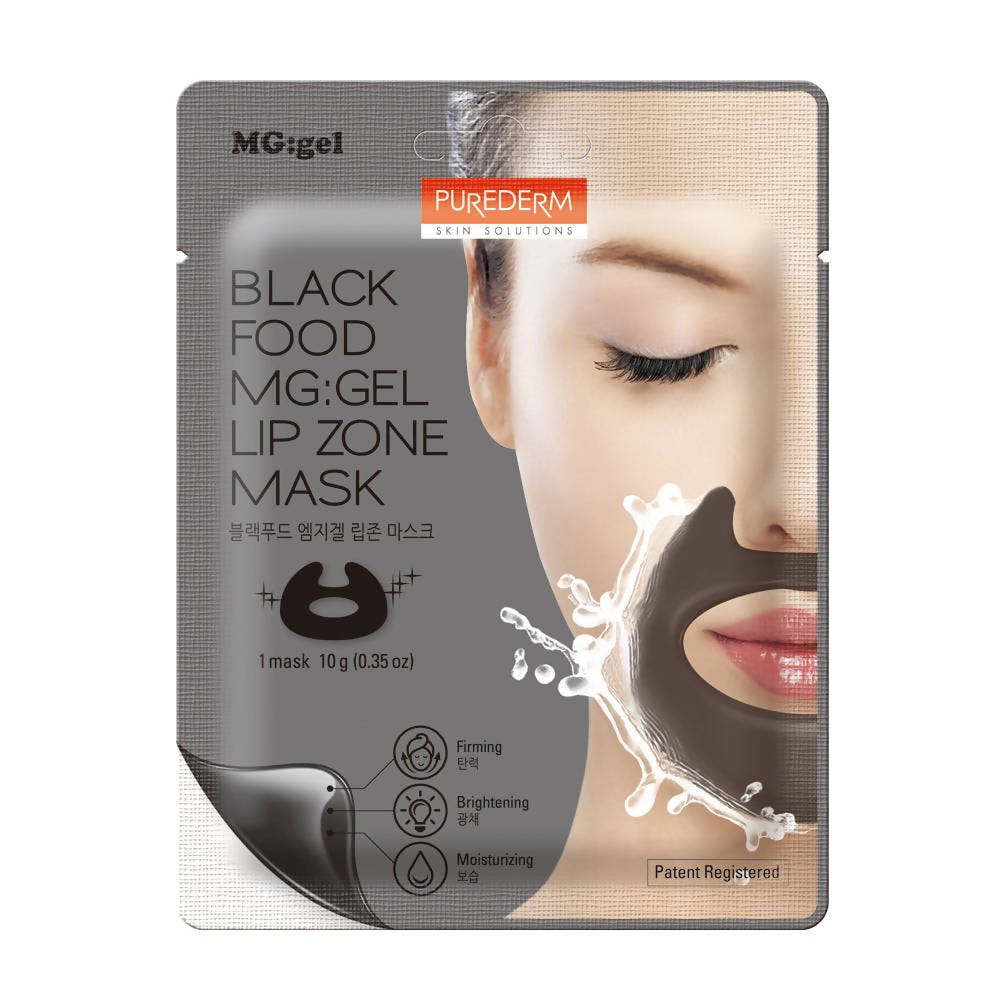 MG Gel Black Food Lip Zone Mask 10g