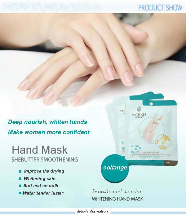 Nceko Ossein Whitening & Nourishing Hand Mask