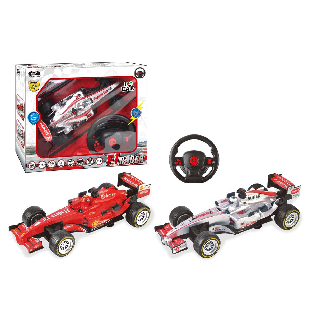 Power Joy 1:12 RC Car F1 1pc Assorted