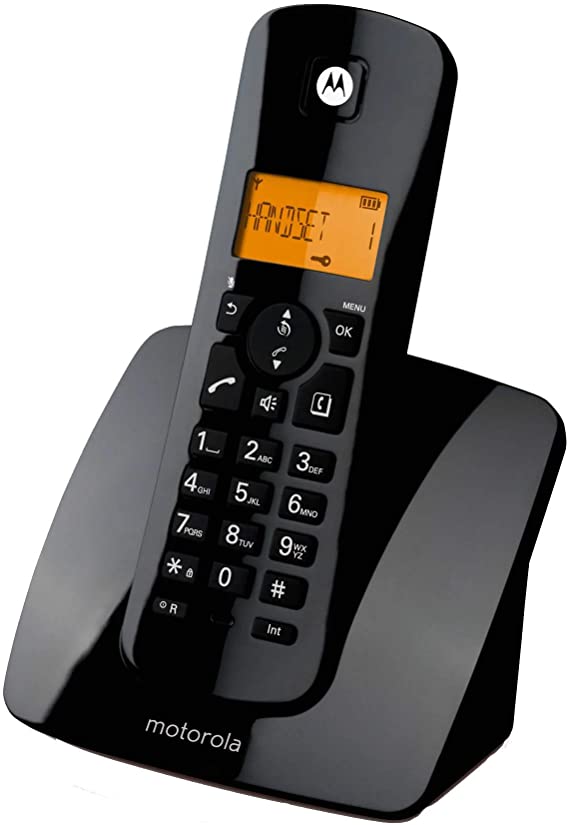 Motorola C401 Digital Cordless Phone Black | in Bahrain | Halabh.com