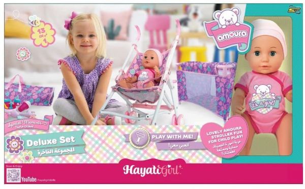 Hayati Baby Amoura Deluxe Set With Doll