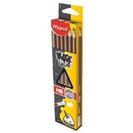 Maped Black Peps 12x HB Pencil Bx MD-850021