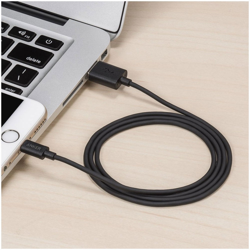 Anker Powerline Select+USB Cable With Lightning Connector 3 Black