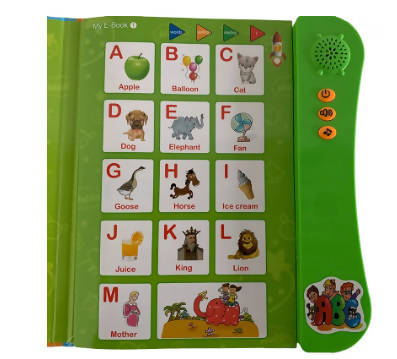 Educational Early English E Books Kids Learning Machine Toy