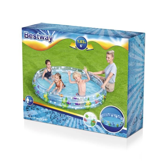 Bestway Deep Dive 3 Ring Pool 6x13 Inch