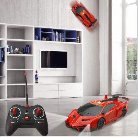 Child Remote Control Wall Climbing Car Rc Stunt Toy Car Lamborghini Model Racing Cars