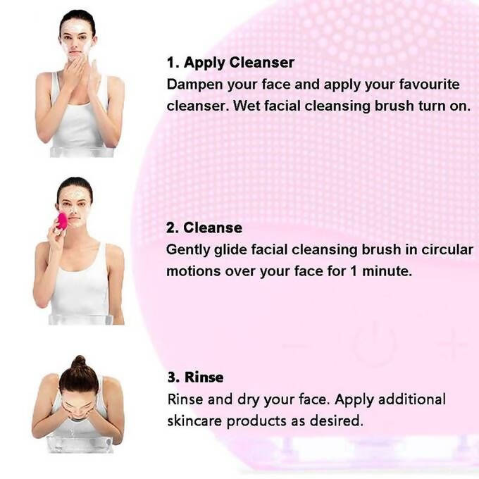 Forever Lina Mini 2 Electric Facial Cleansing Pink