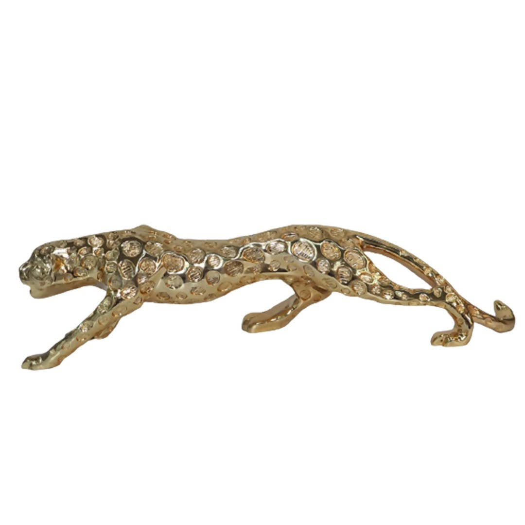 Gold Leopard Resin Home Decoration Living Room Decoration High-end Gift