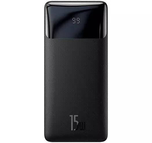 Baseus 10000mAh Portable Power Bank - Black