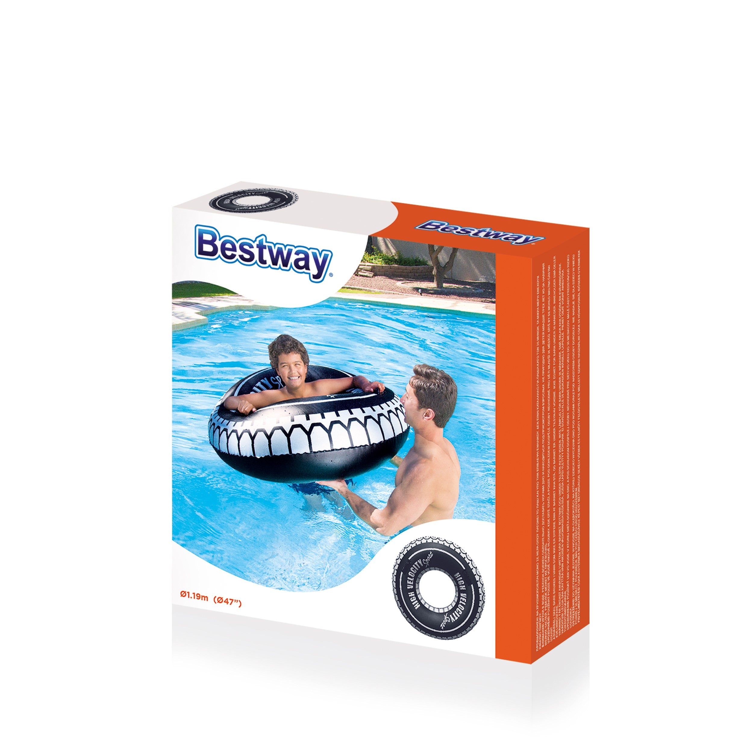 Bestway Swim Ring High Velocity Tire 119Cm