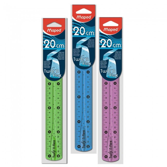 Ruler 20cm Twist n Flex