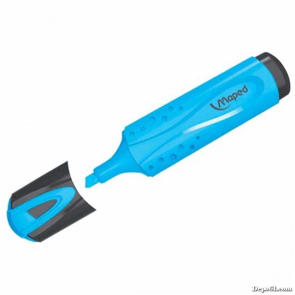 Maped Fluorescent Highlighter Blue