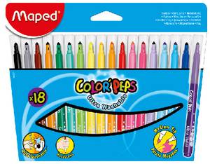 Maped Color Peps Medium Point Felt-tip Pen Transparent