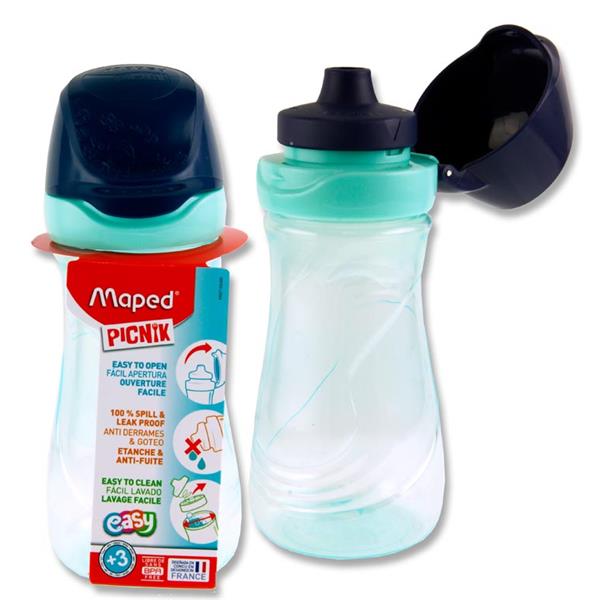 Maped Picnik Origin 430ml Lunch Water Bottle  Blue Green