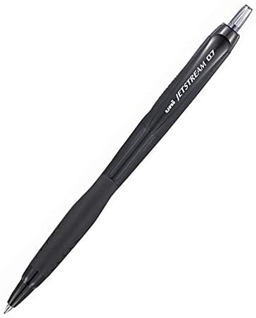 Mitsubishi 0.7 Mm Uniball Jetstream Style Rollerball Pen  Black