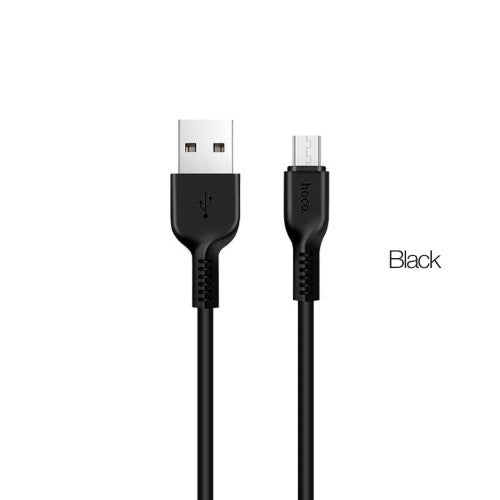 Hoco Charging Cable Micro USB 3m Black