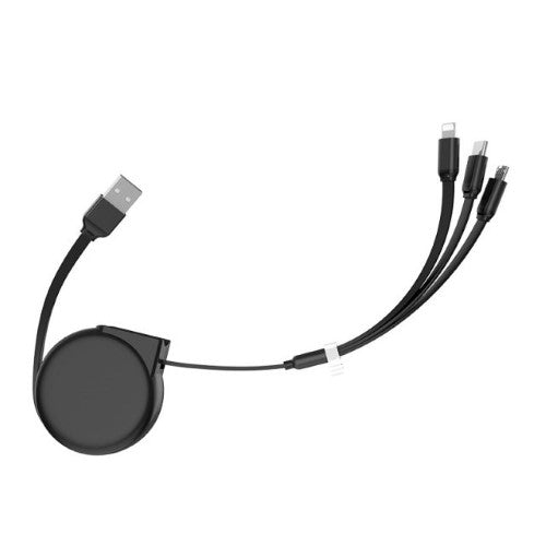 Hoco Cable 3 In 1 Black