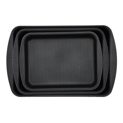 Shop Royalford 3 Pcs Baking Tray Set | Best Tray Set | Halabh