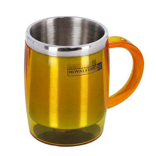 Royalford 14 Oz Travel Mug Orange