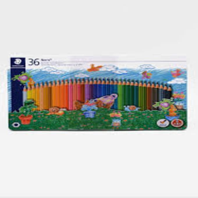 STEADLER Coloured Pencils Set=36col. ST-145-SPM36