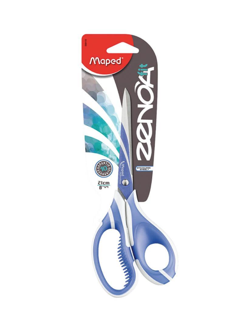 MAPED Scissor 21cm Asym ZenoaFIT Bls MD-599110