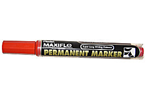 Pentel Maxiflo Red Pemanent