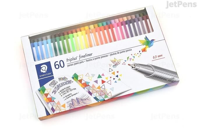 Staedler Triplus Fineliner 60 Col ST-334-TB60