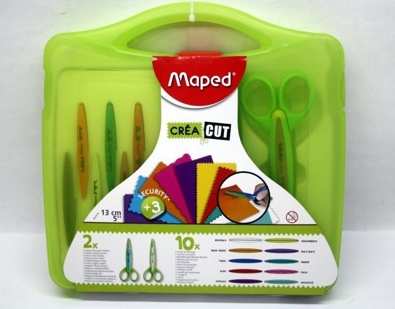 MAPED Scissor Creative 2Scis+10Bld MD-601010