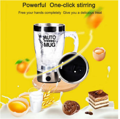 Stainless Steel Tea and Coffee Mug with Automatic Blending | Kitchen Appliance | Halabh.com