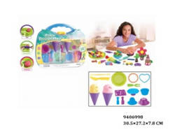 Color Dough With Mould Lid 4 Pack 4