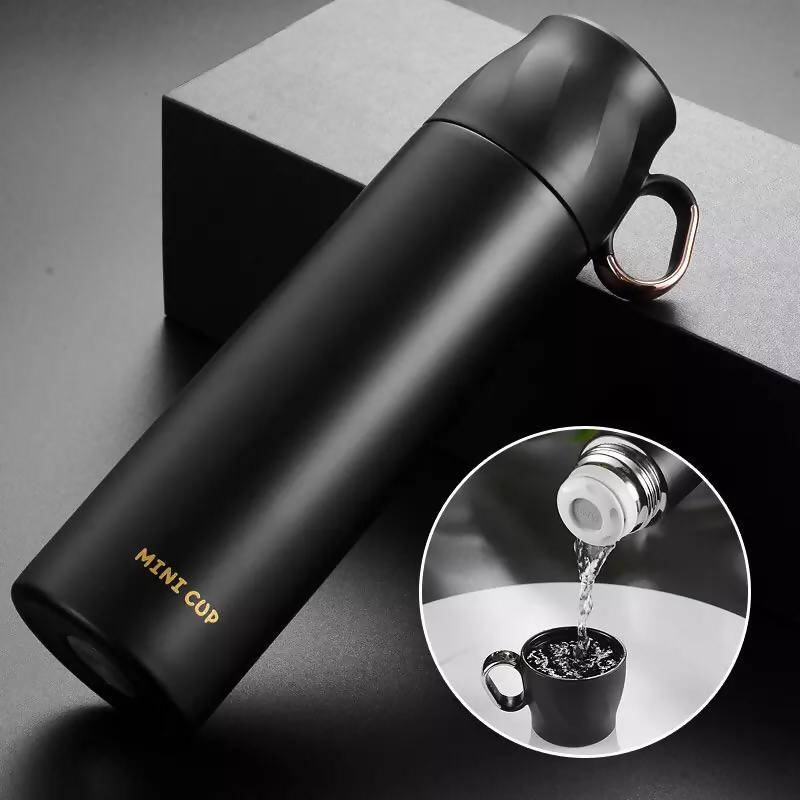 Thermos Stainless Steel Vacuum Flask Outdoor Portable Car Coffee Water Bottle Insulated Thermo Bottle