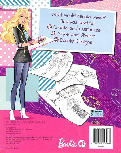 Barbie Fashion Designer Doodles