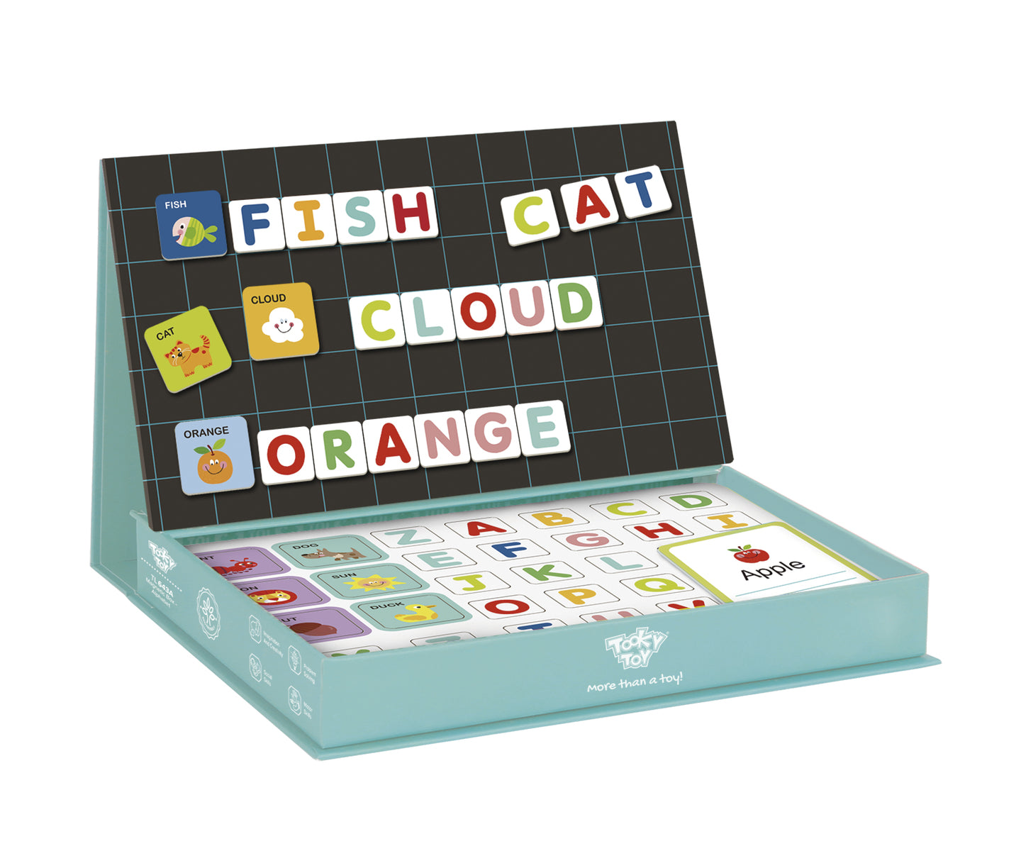Tooky Toy Learning Alphabets & Animals Magnetic Box With Whiteboard Pen