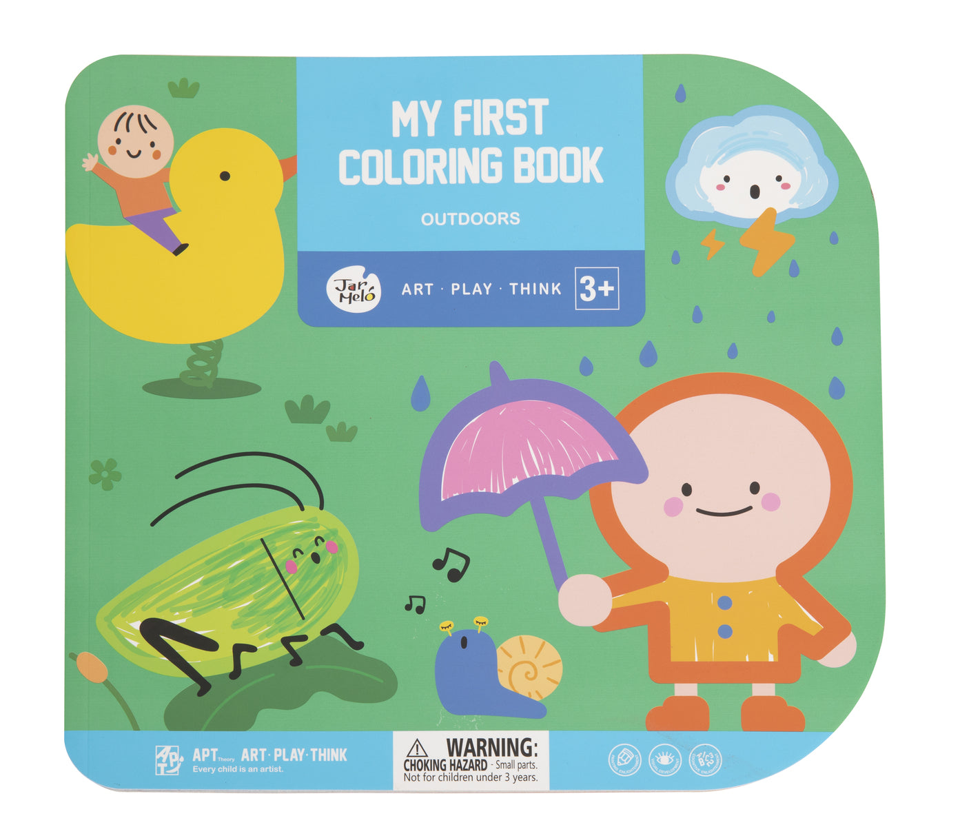Jar Melo My First Coloring Book Outdoors