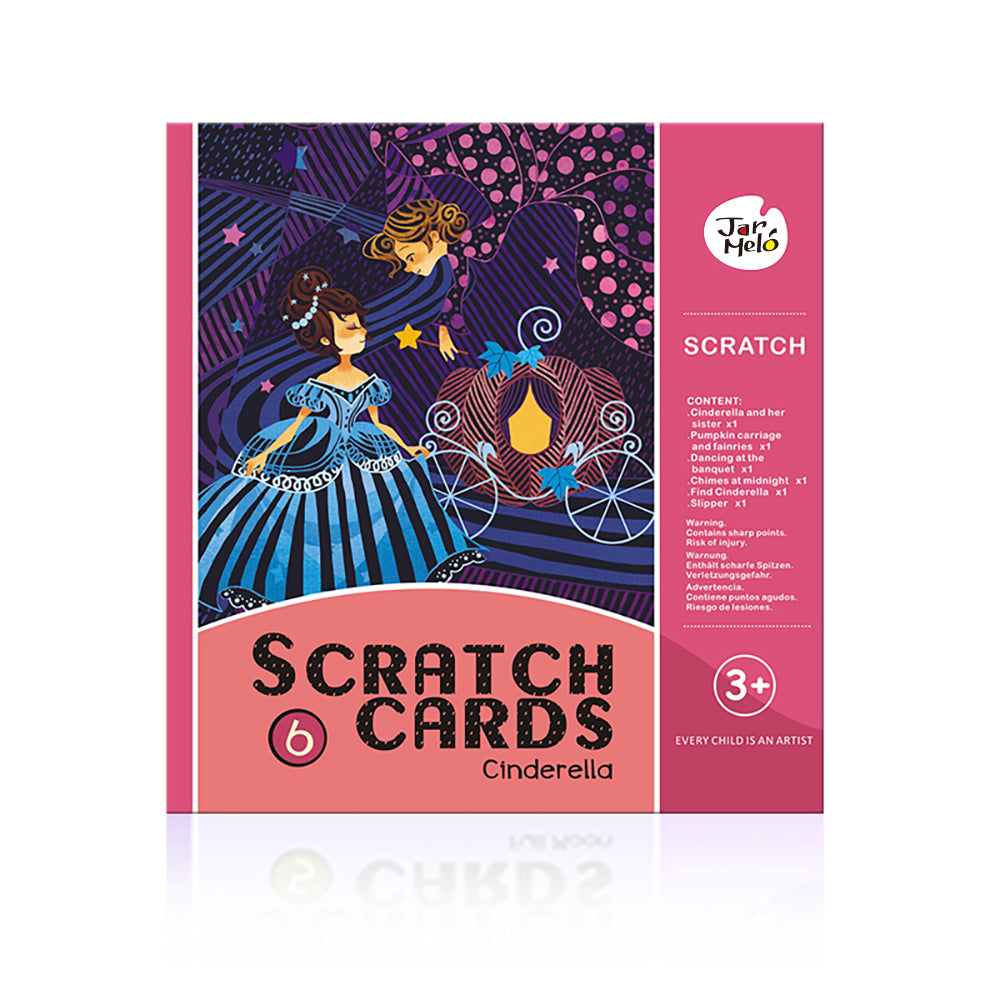 Jar Melo Scratch Card Set Cinderella