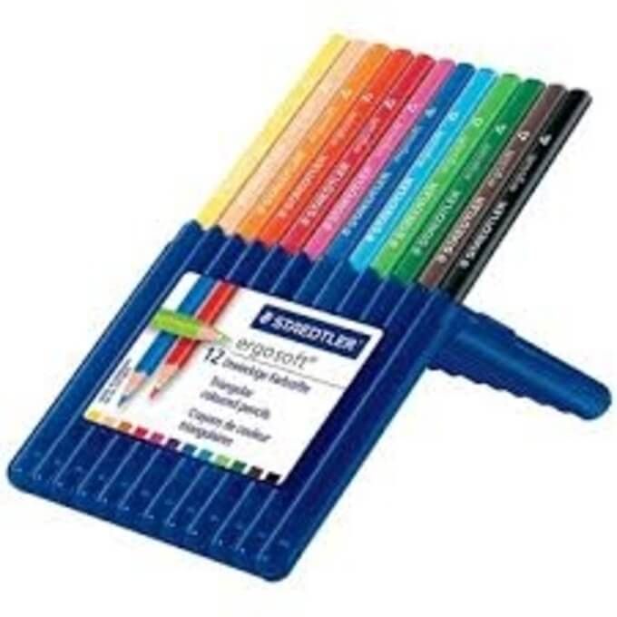 Staedtler Ergosoft Colourd Pencil St 12C