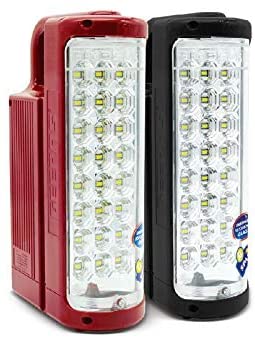 Geepas Rechargeable Led Lantern Red & Black - Pack of 2 | in Bahrain | Halabh.com